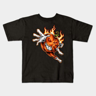 Flying pumpkin Kids T-Shirt